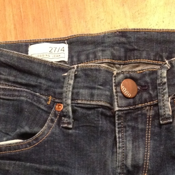 Gap medium wash legging jean size 4 - Picture 4 of 4